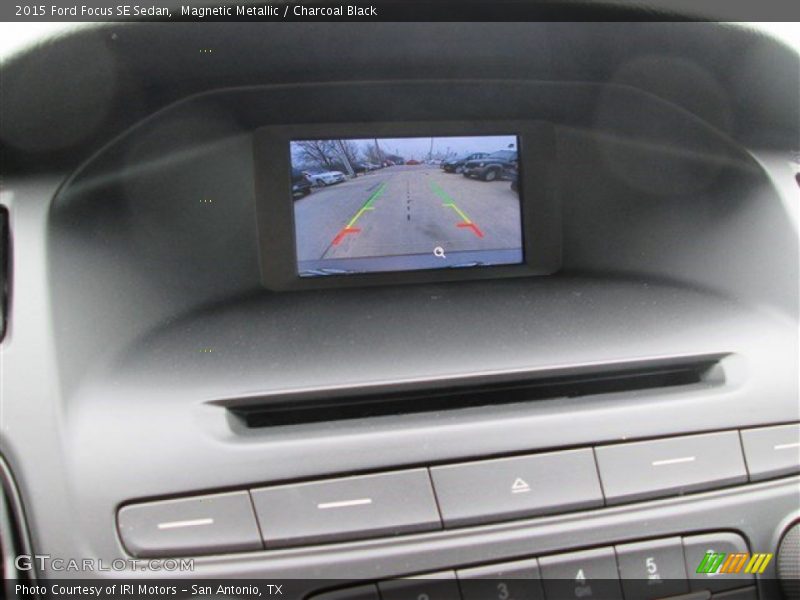 Magnetic Metallic / Charcoal Black 2015 Ford Focus SE Sedan