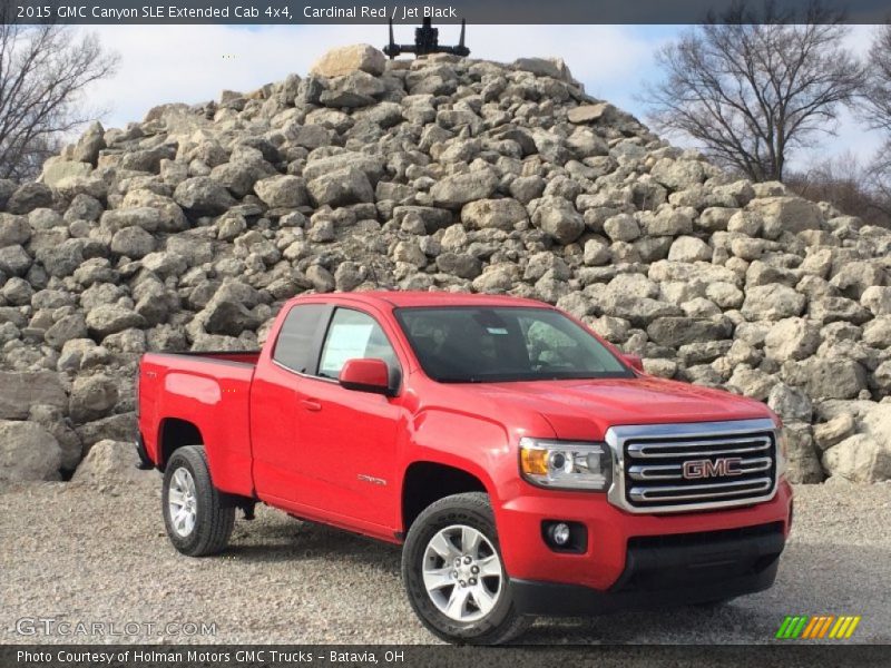Front 3/4 View of 2015 Canyon SLE Extended Cab 4x4