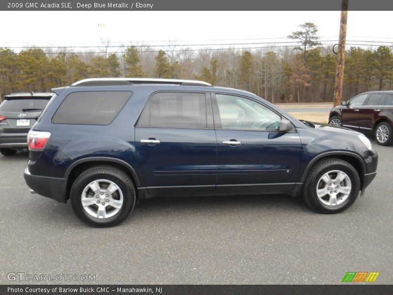 Deep Blue Metallic / Ebony 2009 GMC Acadia SLE