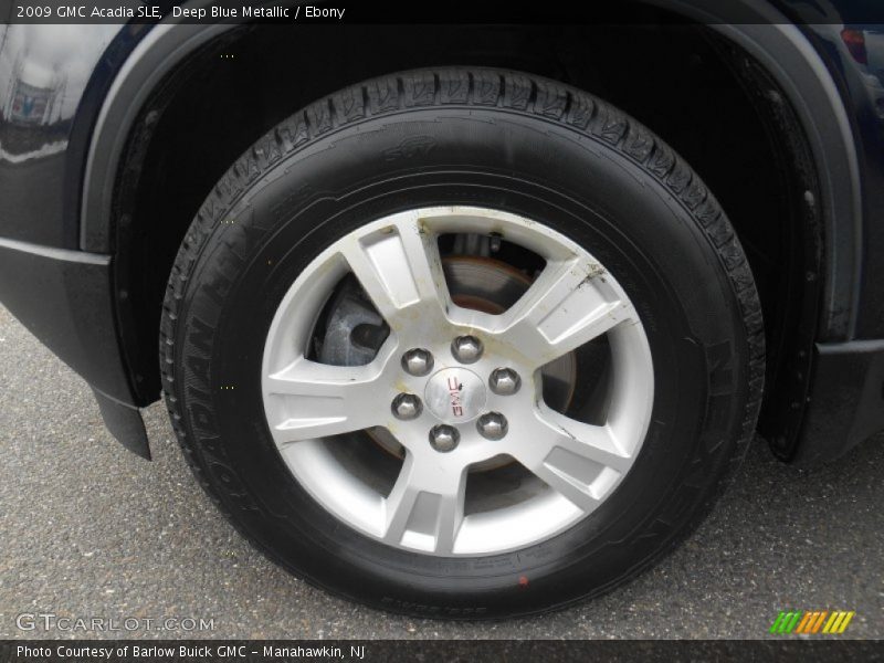 Deep Blue Metallic / Ebony 2009 GMC Acadia SLE