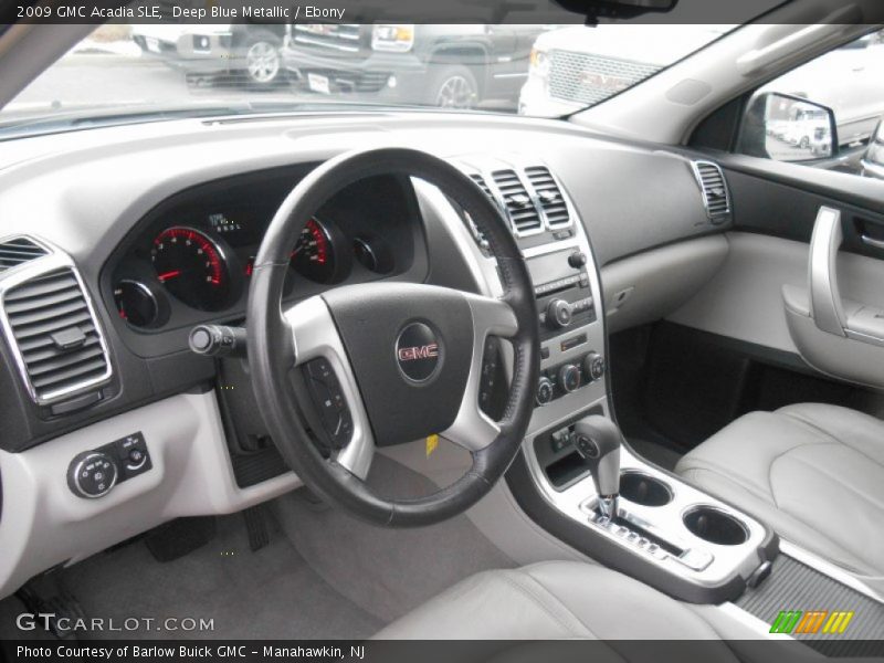 Deep Blue Metallic / Ebony 2009 GMC Acadia SLE