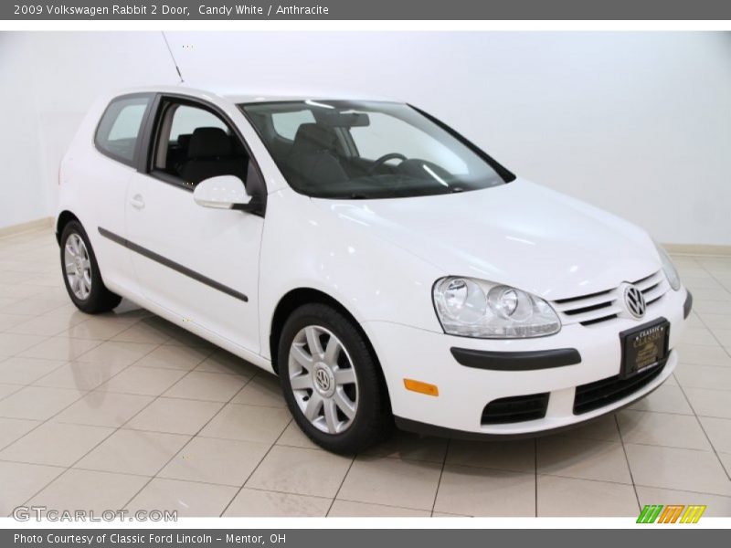 Candy White / Anthracite 2009 Volkswagen Rabbit 2 Door