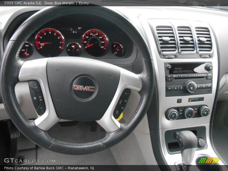 Deep Blue Metallic / Ebony 2009 GMC Acadia SLE