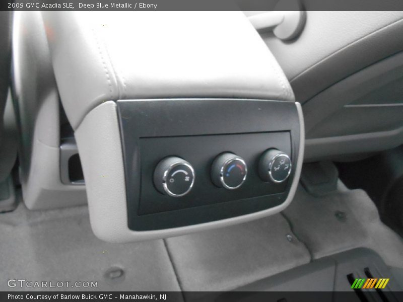 Deep Blue Metallic / Ebony 2009 GMC Acadia SLE