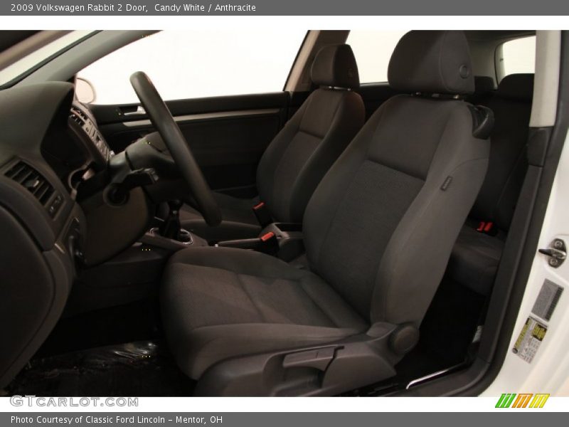 Candy White / Anthracite 2009 Volkswagen Rabbit 2 Door