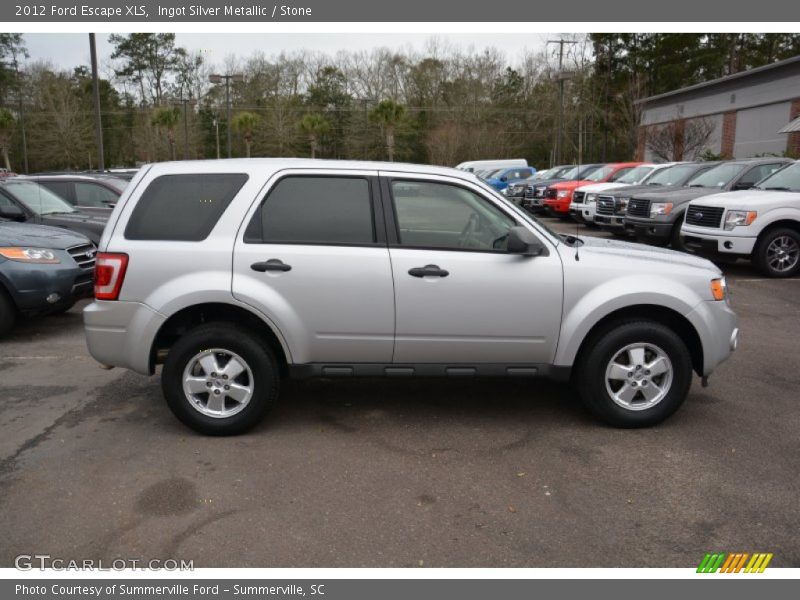 Ingot Silver Metallic / Stone 2012 Ford Escape XLS