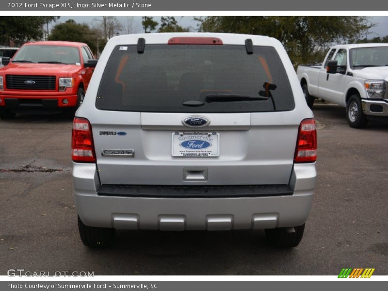 Ingot Silver Metallic / Stone 2012 Ford Escape XLS