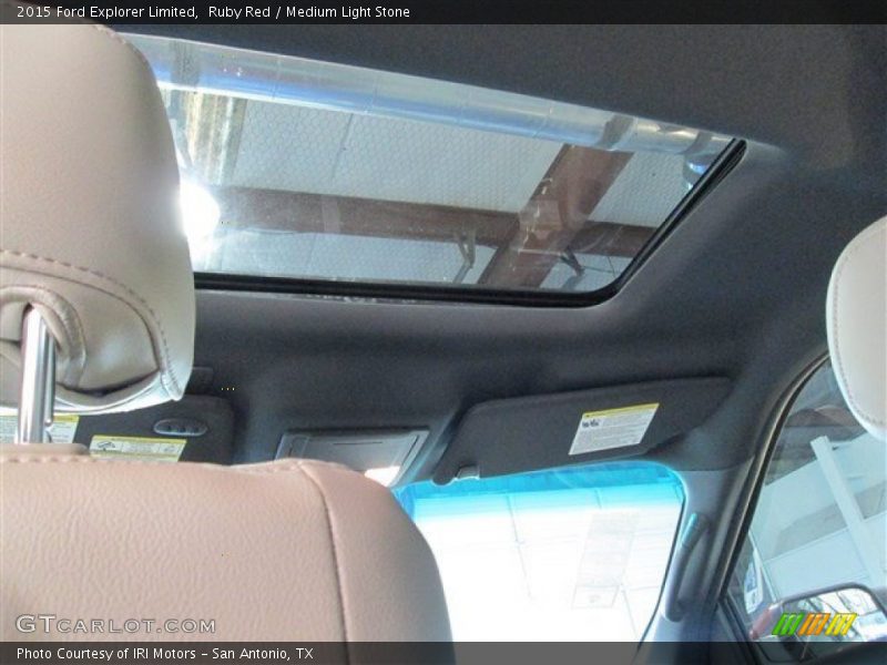 Ruby Red / Medium Light Stone 2015 Ford Explorer Limited