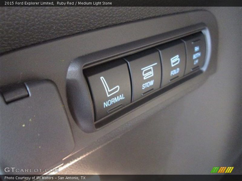 Ruby Red / Medium Light Stone 2015 Ford Explorer Limited