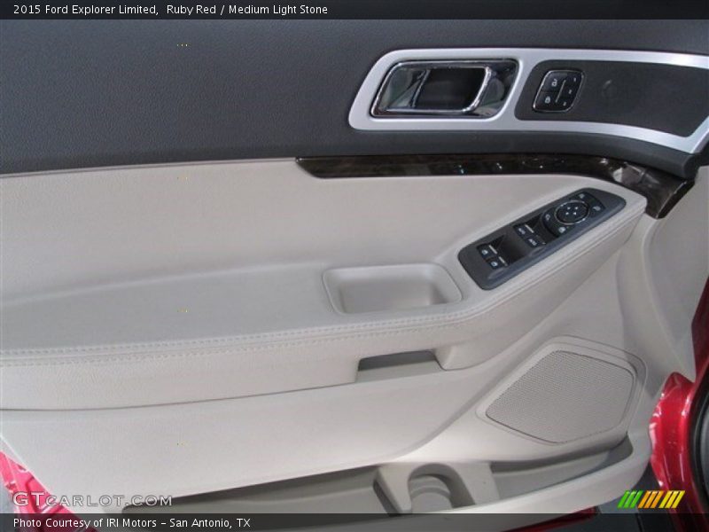Ruby Red / Medium Light Stone 2015 Ford Explorer Limited