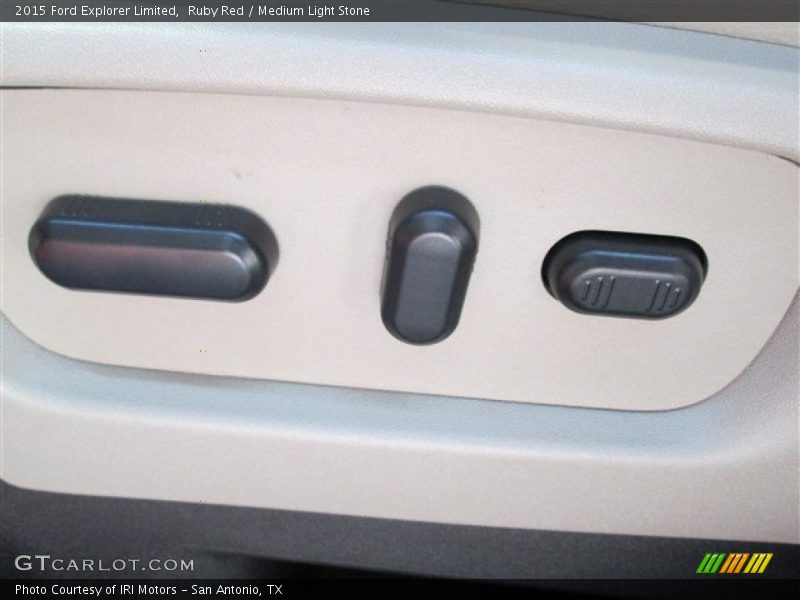Ruby Red / Medium Light Stone 2015 Ford Explorer Limited