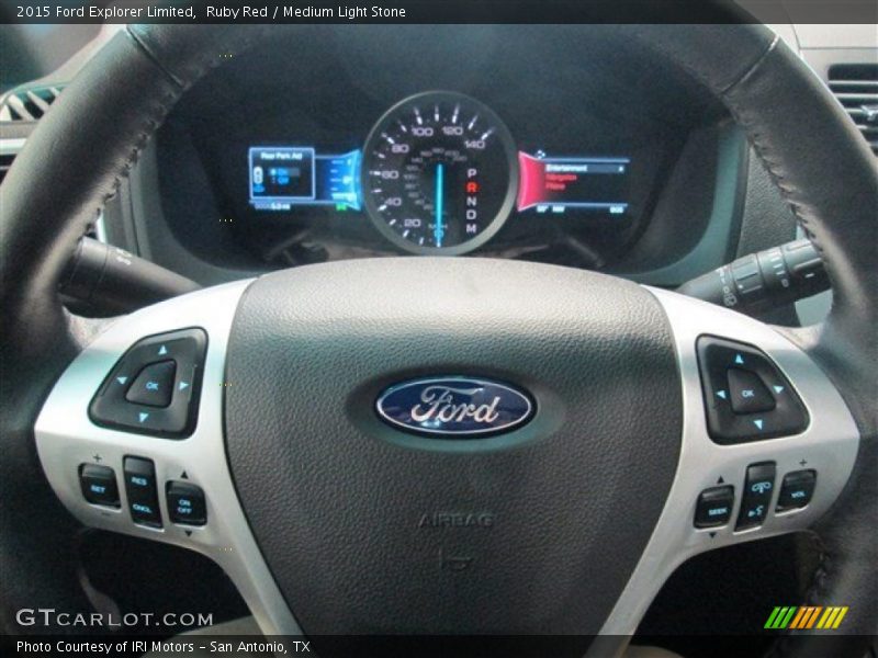 Ruby Red / Medium Light Stone 2015 Ford Explorer Limited