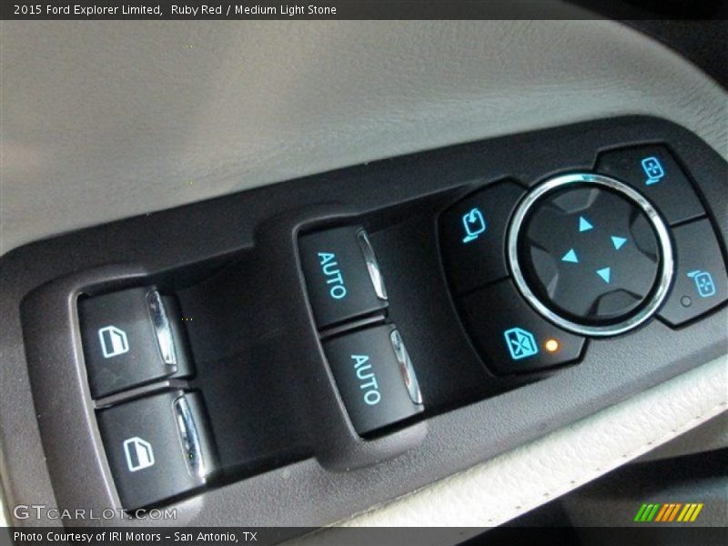 Ruby Red / Medium Light Stone 2015 Ford Explorer Limited