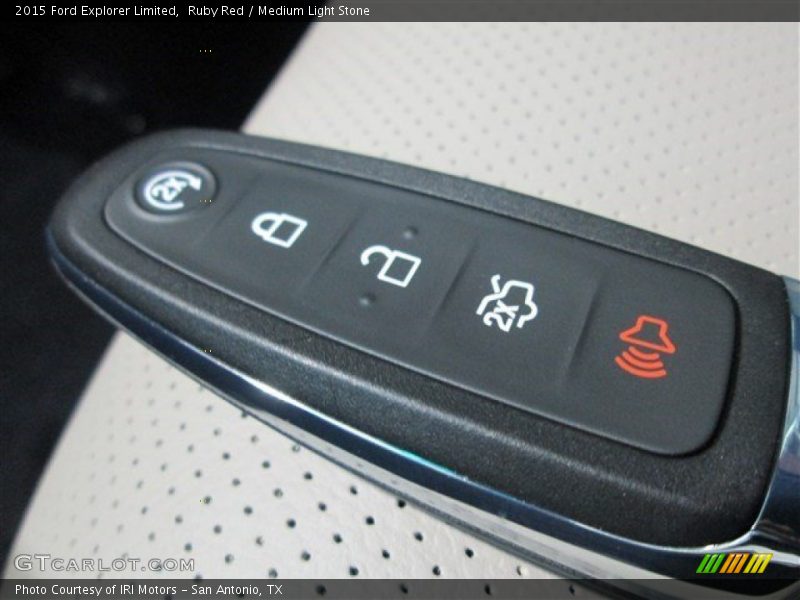 Ruby Red / Medium Light Stone 2015 Ford Explorer Limited