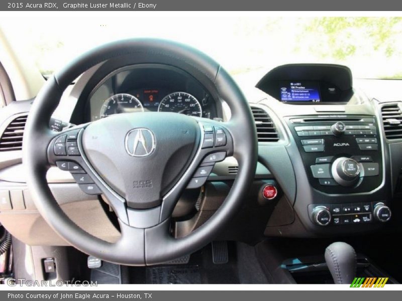 Graphite Luster Metallic / Ebony 2015 Acura RDX