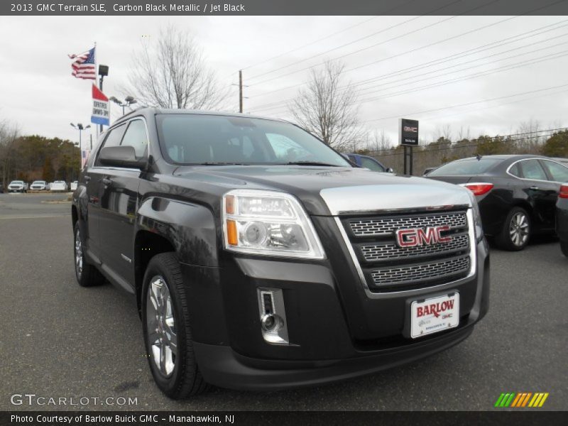 Carbon Black Metallic / Jet Black 2013 GMC Terrain SLE