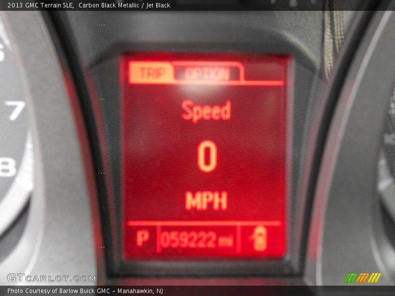 Carbon Black Metallic / Jet Black 2013 GMC Terrain SLE
