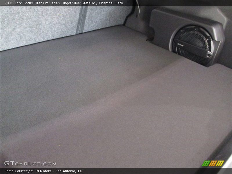 Ingot Silver Metallic / Charcoal Black 2015 Ford Focus Titanium Sedan