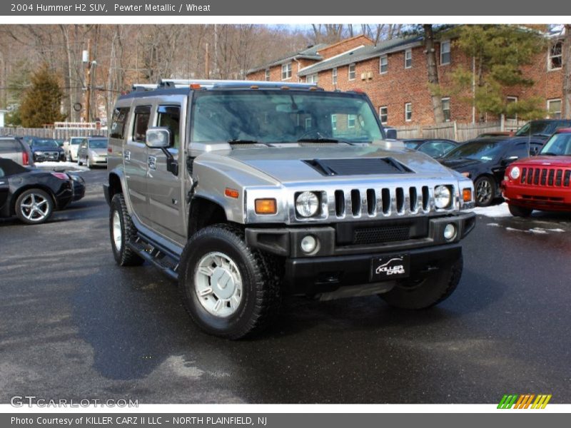 Pewter Metallic / Wheat 2004 Hummer H2 SUV