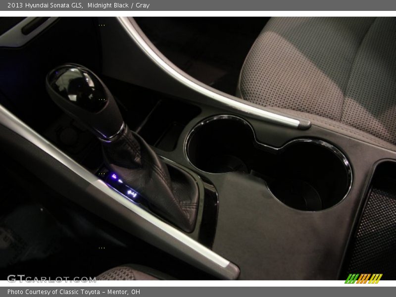 Midnight Black / Gray 2013 Hyundai Sonata GLS