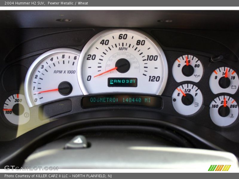 Pewter Metallic / Wheat 2004 Hummer H2 SUV