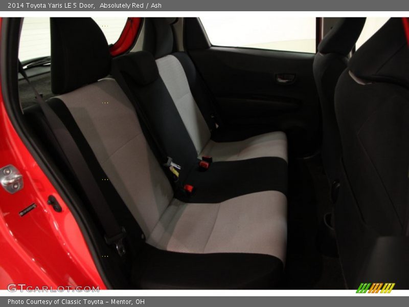 Absolutely Red / Ash 2014 Toyota Yaris LE 5 Door