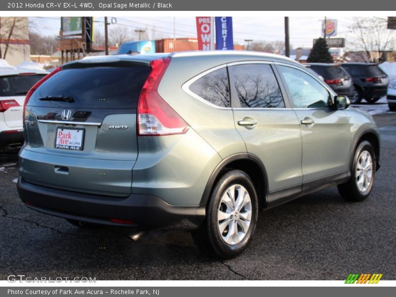 Opal Sage Metallic / Black 2012 Honda CR-V EX-L 4WD