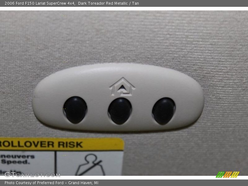 Dark Toreador Red Metallic / Tan 2006 Ford F150 Lariat SuperCrew 4x4