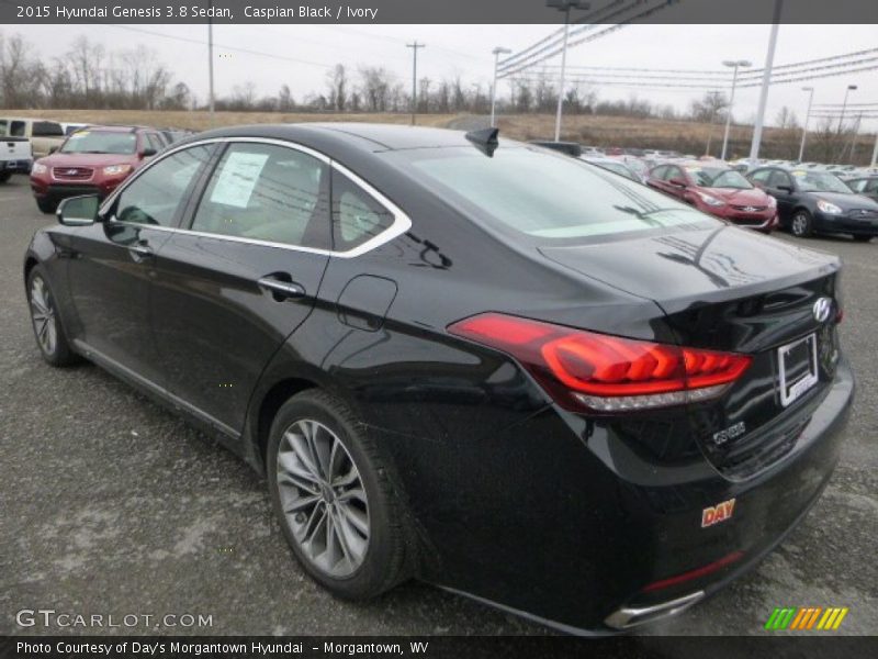 Caspian Black / Ivory 2015 Hyundai Genesis 3.8 Sedan