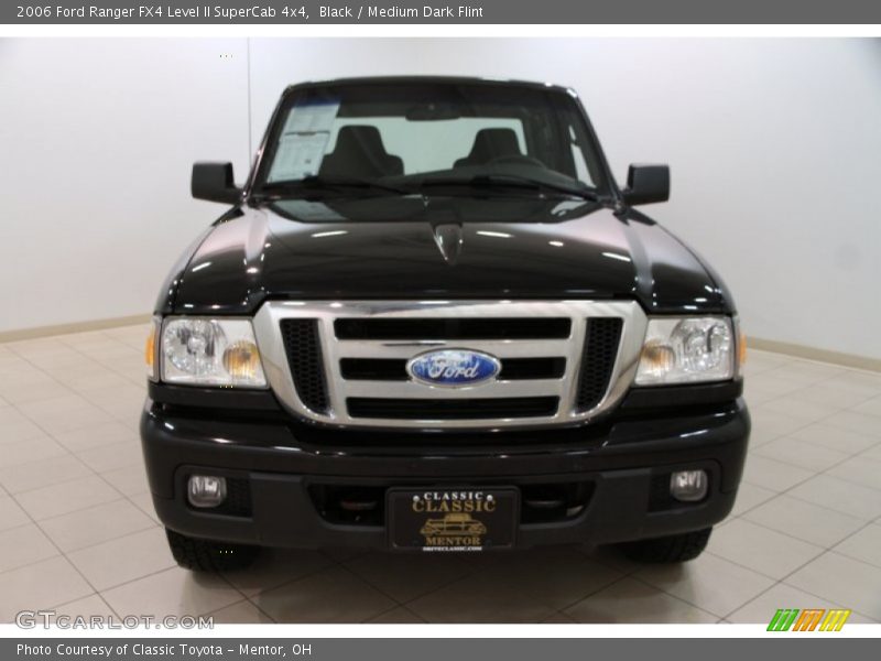Black / Medium Dark Flint 2006 Ford Ranger FX4 Level II SuperCab 4x4