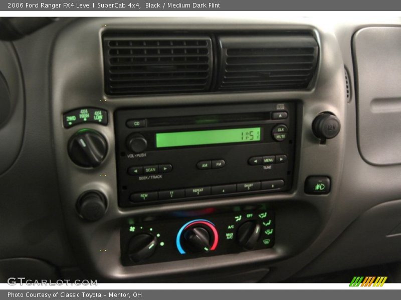 Black / Medium Dark Flint 2006 Ford Ranger FX4 Level II SuperCab 4x4