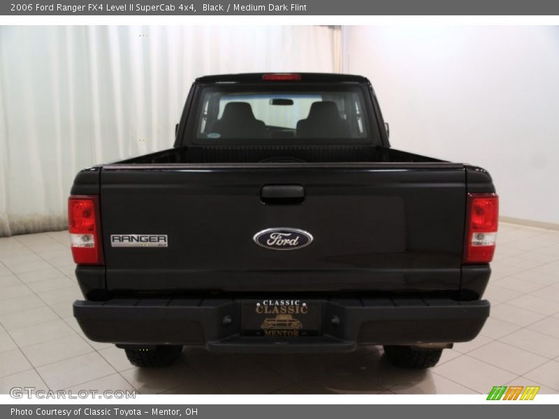 Black / Medium Dark Flint 2006 Ford Ranger FX4 Level II SuperCab 4x4