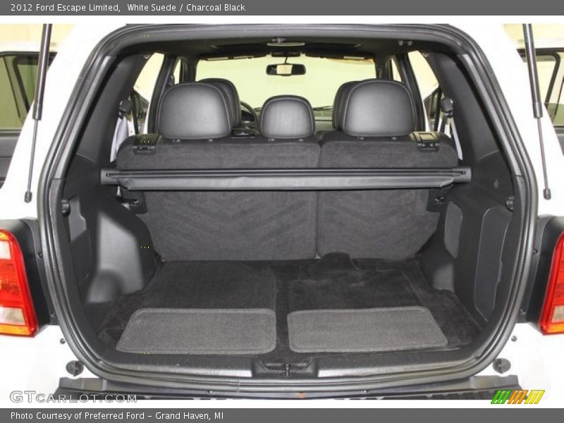 White Suede / Charcoal Black 2012 Ford Escape Limited