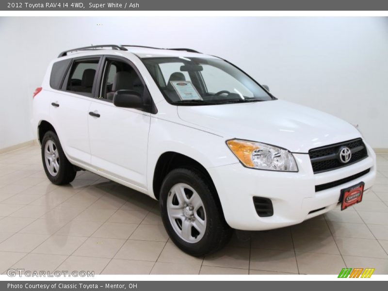 Super White / Ash 2012 Toyota RAV4 I4 4WD