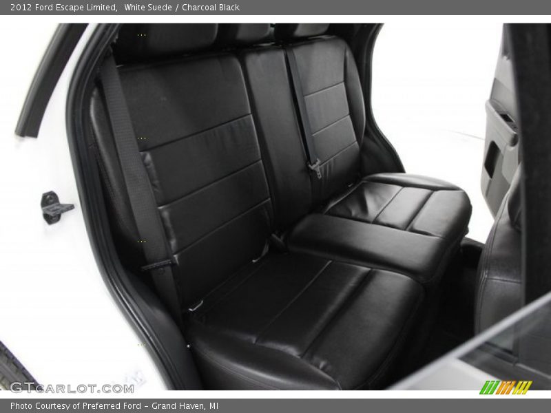 White Suede / Charcoal Black 2012 Ford Escape Limited