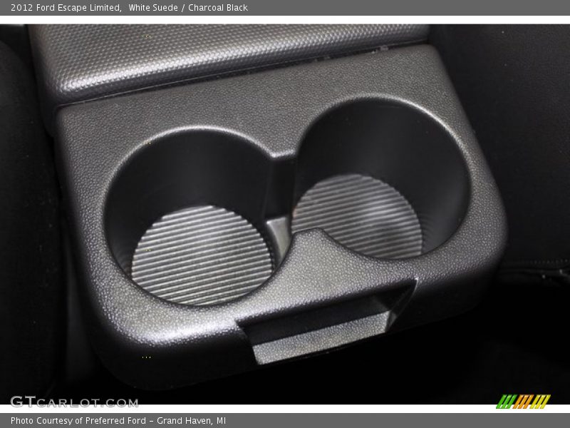 White Suede / Charcoal Black 2012 Ford Escape Limited