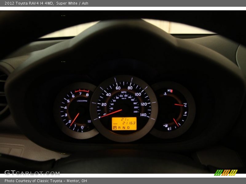 Super White / Ash 2012 Toyota RAV4 I4 4WD