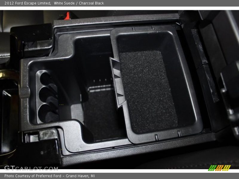 White Suede / Charcoal Black 2012 Ford Escape Limited
