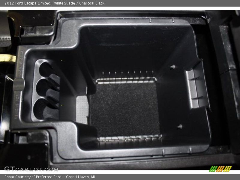 White Suede / Charcoal Black 2012 Ford Escape Limited
