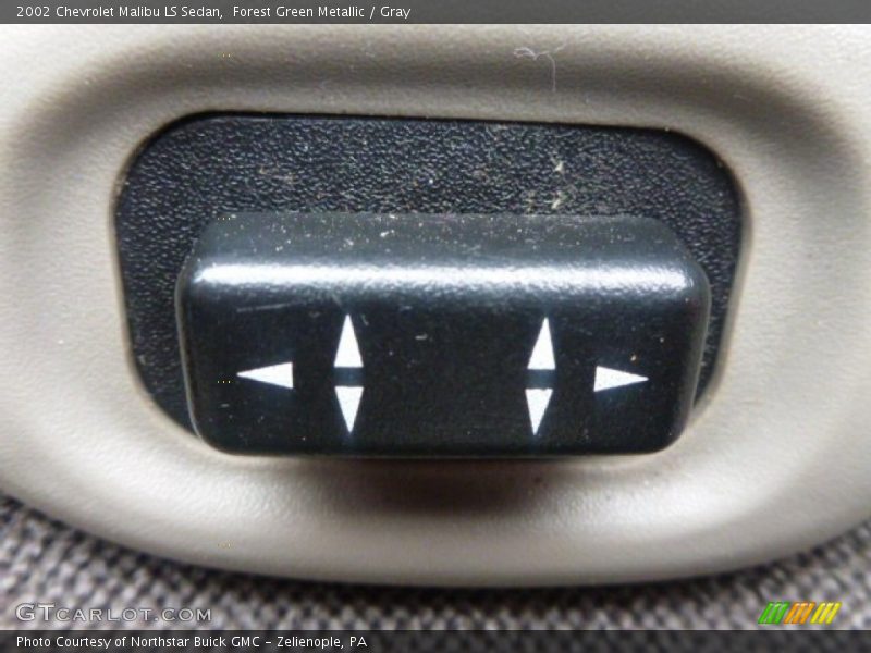 Forest Green Metallic / Gray 2002 Chevrolet Malibu LS Sedan