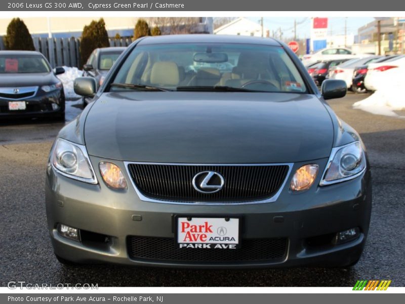 Cypress Green Pearl / Cashmere 2006 Lexus GS 300 AWD