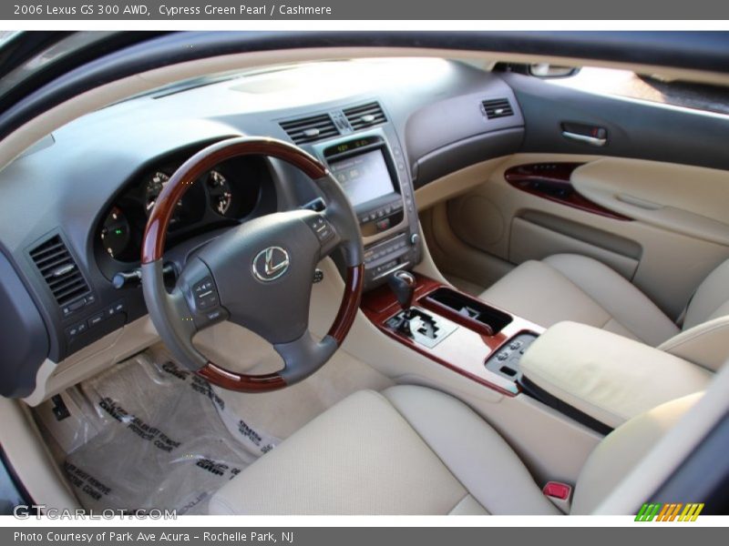 Cypress Green Pearl / Cashmere 2006 Lexus GS 300 AWD