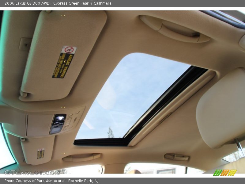 Cypress Green Pearl / Cashmere 2006 Lexus GS 300 AWD