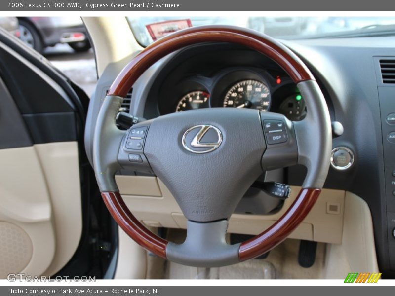 Cypress Green Pearl / Cashmere 2006 Lexus GS 300 AWD