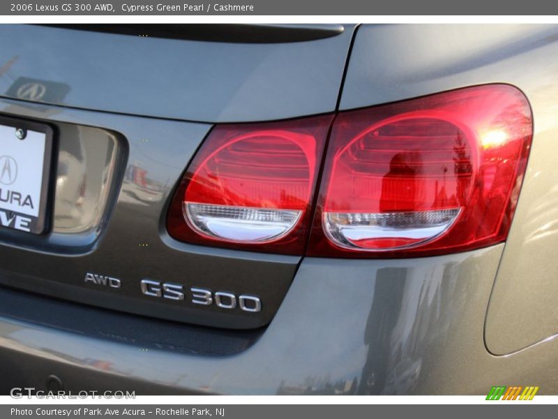 Cypress Green Pearl / Cashmere 2006 Lexus GS 300 AWD