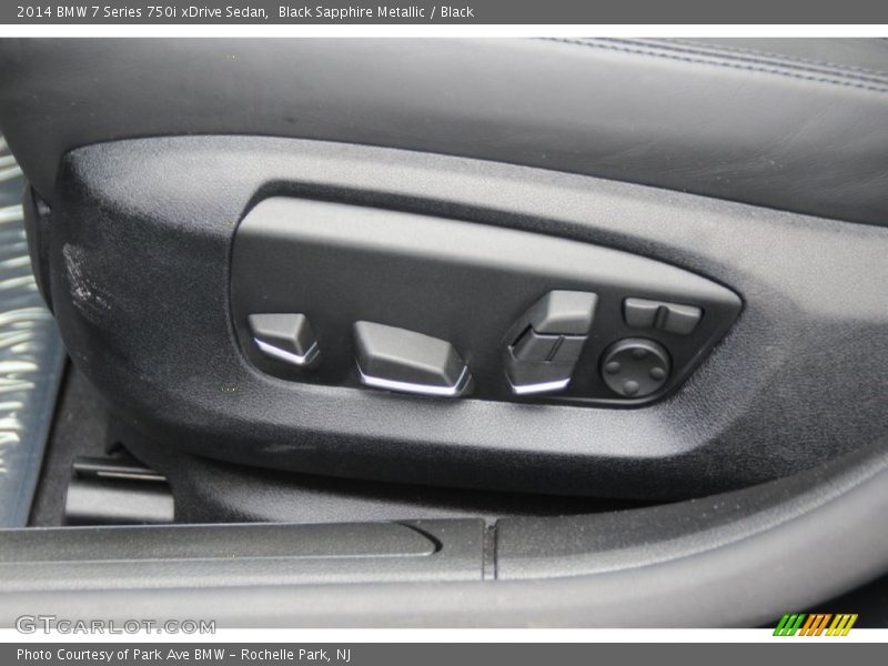 Black Sapphire Metallic / Black 2014 BMW 7 Series 750i xDrive Sedan
