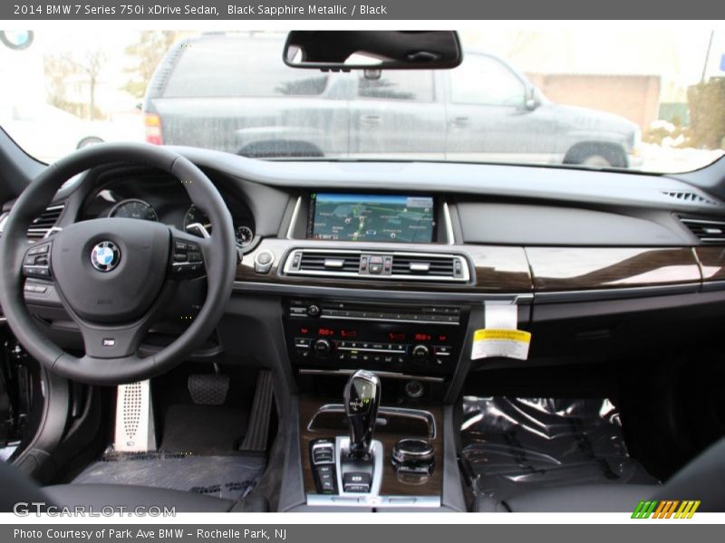 Black Sapphire Metallic / Black 2014 BMW 7 Series 750i xDrive Sedan