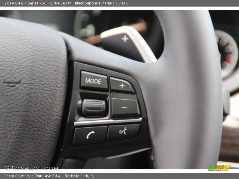 Black Sapphire Metallic / Black 2014 BMW 7 Series 750i xDrive Sedan