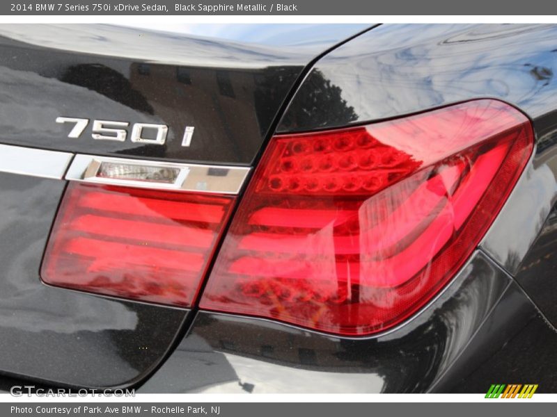 Black Sapphire Metallic / Black 2014 BMW 7 Series 750i xDrive Sedan