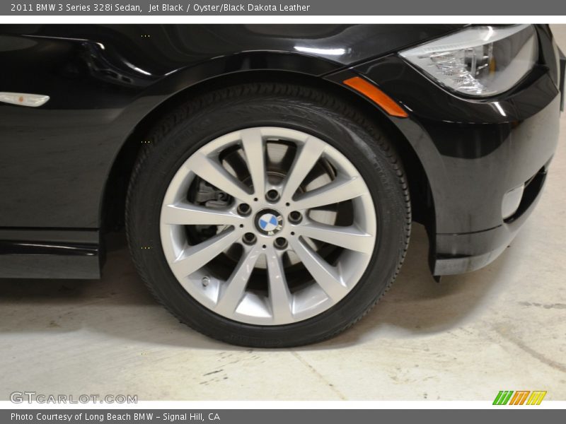 Jet Black / Oyster/Black Dakota Leather 2011 BMW 3 Series 328i Sedan
